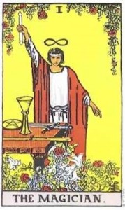 1. Mágus tarot kártya