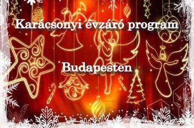 Karácsonyi évzáró program Budapesten